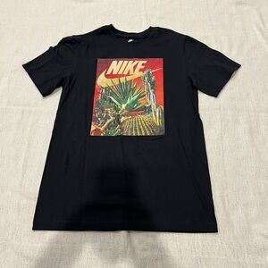 Nike Black Escape to Nature Graphic Men's Tee
